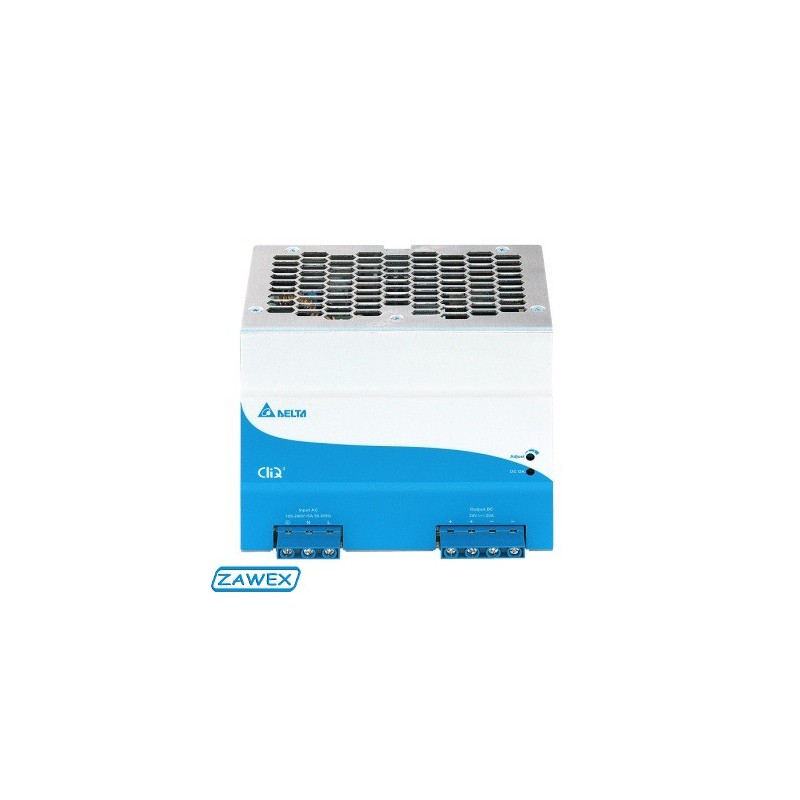 Zasilacz impulsowy 24V Delta DRP-024V480W-1BN Zasilacz impulsowy 24V Delta DRP-024V480W-1BN