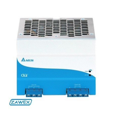 Zasilacz impulsowy 24V Delta DRP-024V480W-1BN