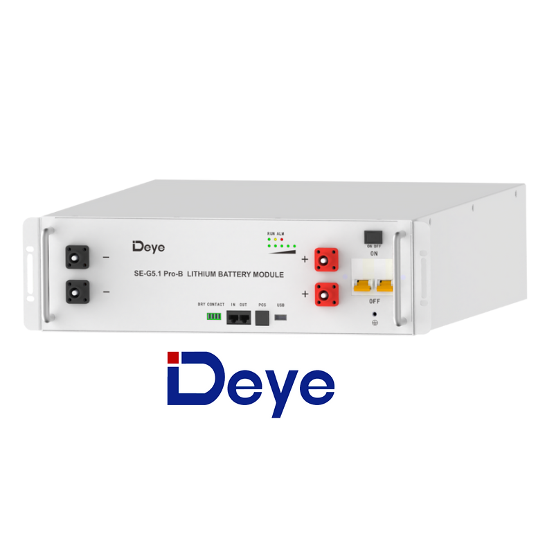 Magazyn energii DEYE Bateria SE-G5.1-Pro-B 51.2V 100Ah 5.12k Magazyn energii DEYE Bateria SE-G5.1-Pro-B 51.2V 100Ah 5.12k