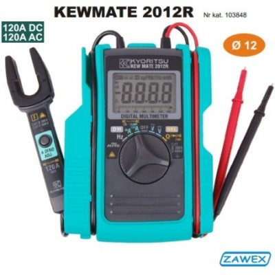Multimetr cyfrowy z przystawką cęgową KEWMATE 2012R