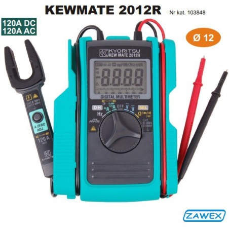 Multimetr cyfrowy z przystawką cęgową KEWMATE 2012R