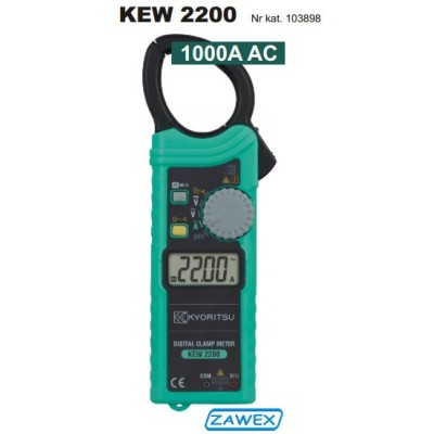Miernik cęgowy Kyoritsu KEW 2200