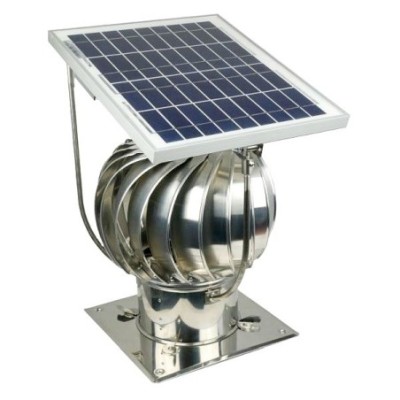 TURBOWENT Hybrydowy Solarny Nasada kominowa 35