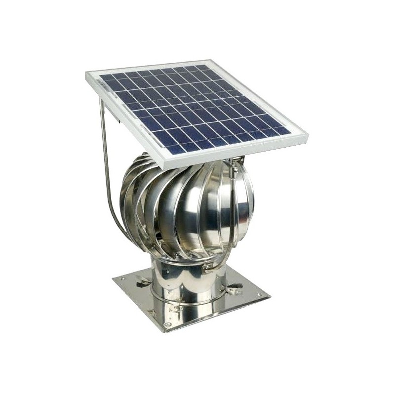 TURBOWENT Hybrydowy Solarny Nasada kominowa 35 TURBOWENT Hybrydowy Solarny Nasada kominowa 35