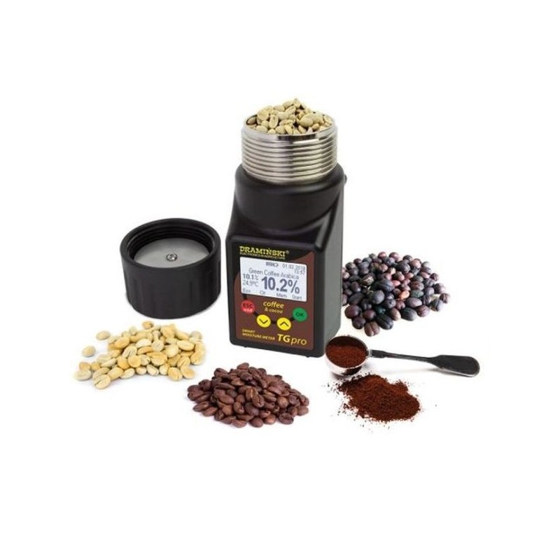 Wilgotnościomierz do kawy i kakao DRAMIŃSKI TG pro Coffee Wilgotnościomierz do kawy i kakao DRAMIŃSKI TG pro Coffee