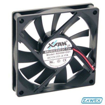 Wentylator 12V - X-FAN RDH8015S1