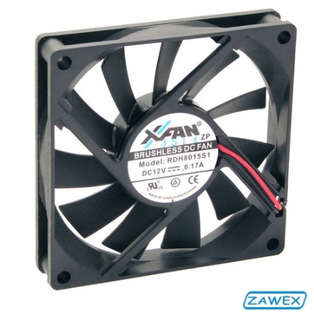 Wentylator 12V - X-FAN RDH8015S1