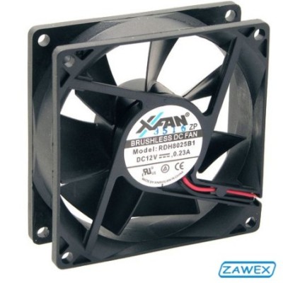 Wentylator 12V - X-FAN RDH8025B1