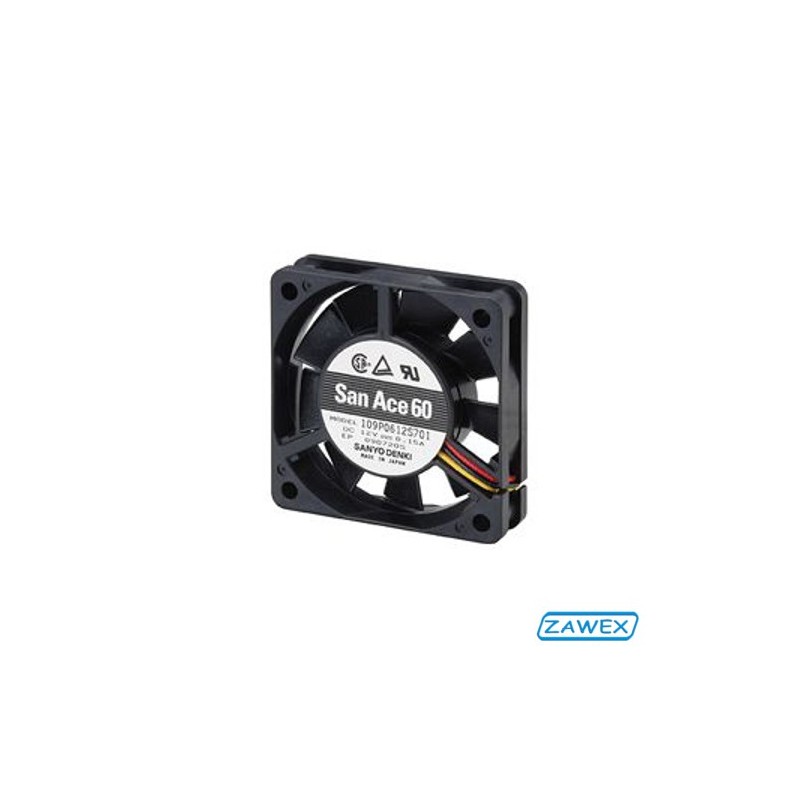 Wentylator do szafy sterowniczej Sanyo Denki San Ace 60 Wentylator do szafy sterowniczej Sanyo Denki San Ace 60