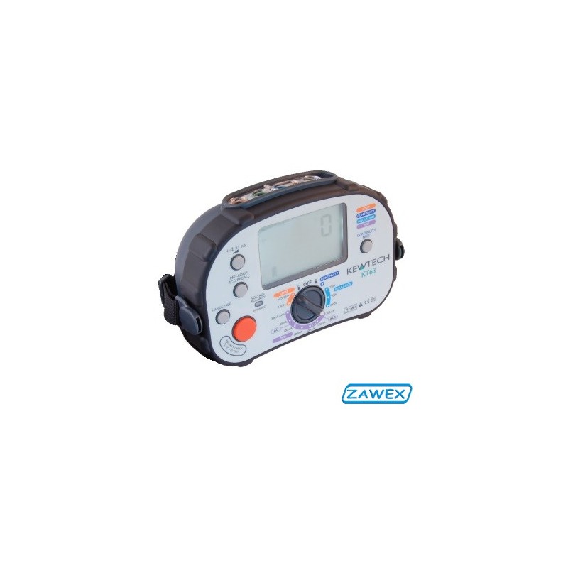 Wielofunkcyjny miernik instalacji elektrycznej KYORITSU KT63 Wielofunkcyjny miernik instalacji elektrycznej KYORITSU KT63