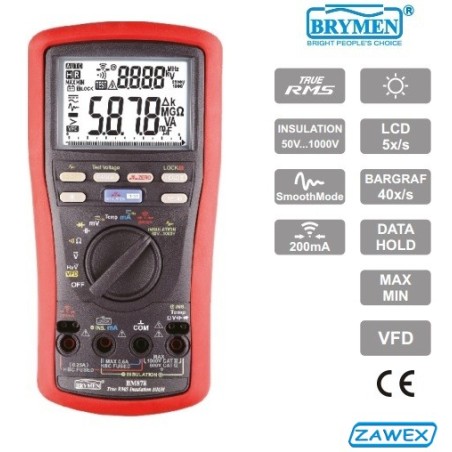 Multimetr elektryczny BRYMEN BM878