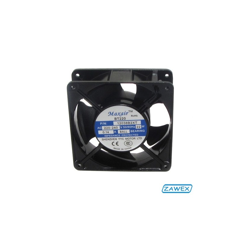 Wentylator do szafy sterowniczej - MAXAIR 12038B2XT Wentylator do szafy sterowniczej - MAXAIR 12038B2XT