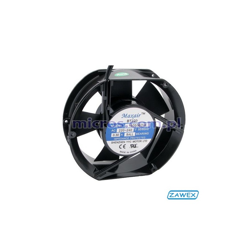 Wentylator do szafy sterowniczej - MAXAIR 15050B2HL Wentylator do szafy sterowniczej - MAXAIR 15050B2HL