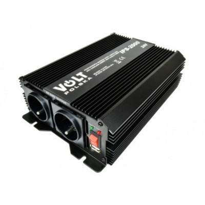 Przetwornica napięcia VOLT  24V / 230V - IPS 2000