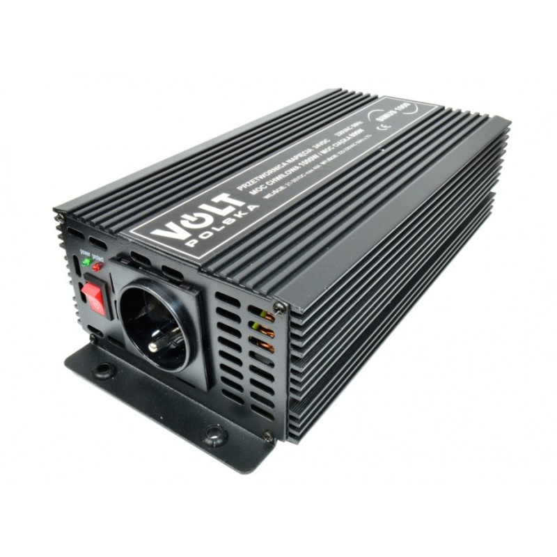 Przetwornica napięcia VOLT 24V / 230V - SINUS 1000 Przetwornica napięcia VOLT 24V / 230V - SINUS 1000