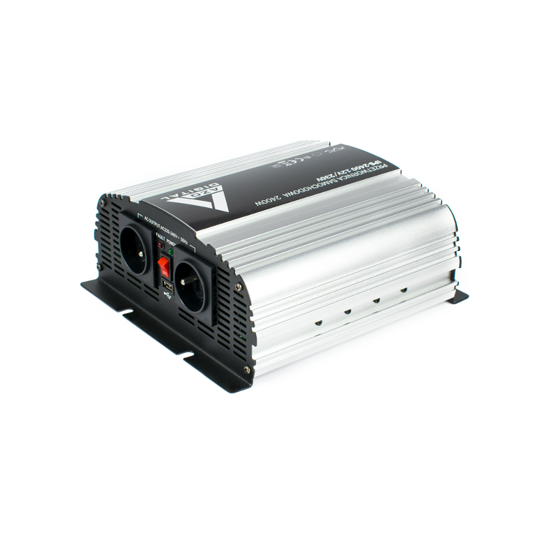 Samochodowa Przetwornica Napięcia 12VDC / 230VAC IPS-2400 Samochodowa Przetwornica Napięcia 12VDC / 230VAC IPS-2400