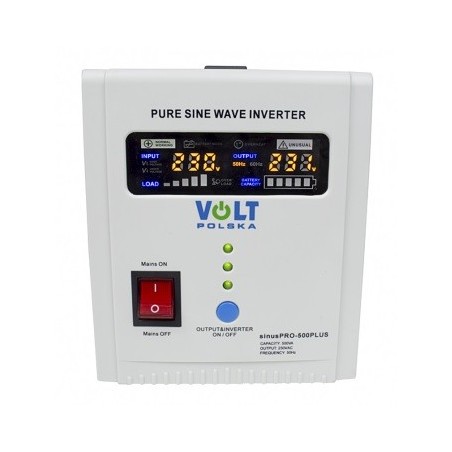Zasilacz awaryjny VOLT SINUS PRO 500 E PLUS