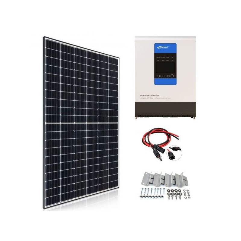 Zestaw Fotowoltaiczny 385W - Panel Ja Solar + Inwerter off g Zestaw Fotowoltaiczny 385W - Panel Ja Solar + Inwerter off g