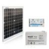 Zestaw PV: Panel 20W Maxx + Regulator 5A + Aku. 9Ah