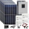 Zestaw solarny na domek letniskowy 2,3 KW 230VDC + 4 Aku