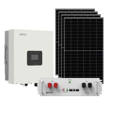 Zestaw off-grid na działkę 2,00 kWp 4× PANEL JA Solar 500W + Magazyn LFP 5.12 kWh + inwerter Epever 5500W