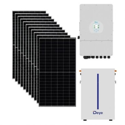 Zestaw Fotowoltaiczny 9,81kWp Falownik Deye + 2 x magazyn energii DEYE + 18 x panel JA SOLAR 545W