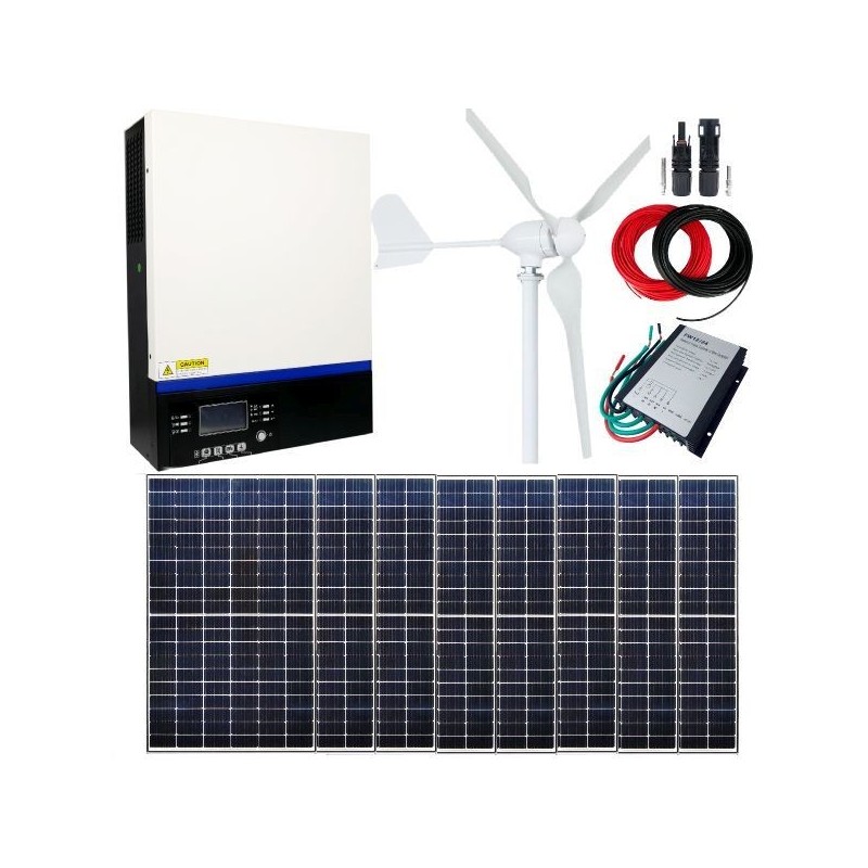 Elektrownia wiatrowo-fotowoltaiczna 3,6kW Elektrownia wiatrowo-fotowoltaiczna 3,6kW