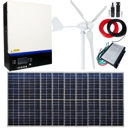 Elektrownia wiatrowo-fotowoltaiczna 3,6kW