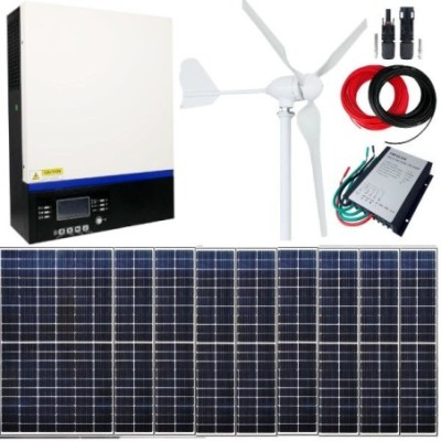 Elektrownia wiatrowo-fotowoltaiczna 4kW