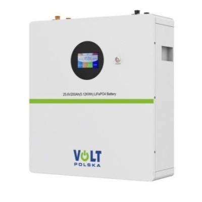 MAGAZYN ENERGII VOLP ULTRA-5 5,1kWh 25,6V 200Ah 100A BMS LiF