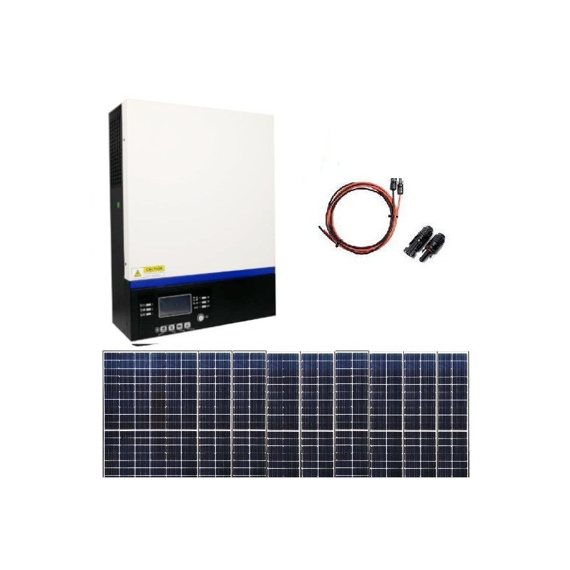 Zestaw Off-Grid 3,4kW - 9x Panel 315W+ falownik EPEVER Zestaw Off-Grid 3,4kW - 9x Panel 315W+ falownik EPEVER