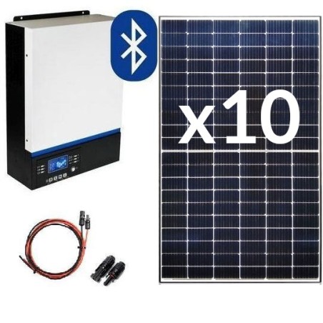 Zestaw Off-Grid 3,0 kW -10x Panel 300W + falownik ESB-10kW-4