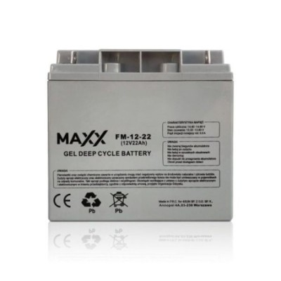Akumulator żelowy MAXX 12-FM-22 22 Ah 12V