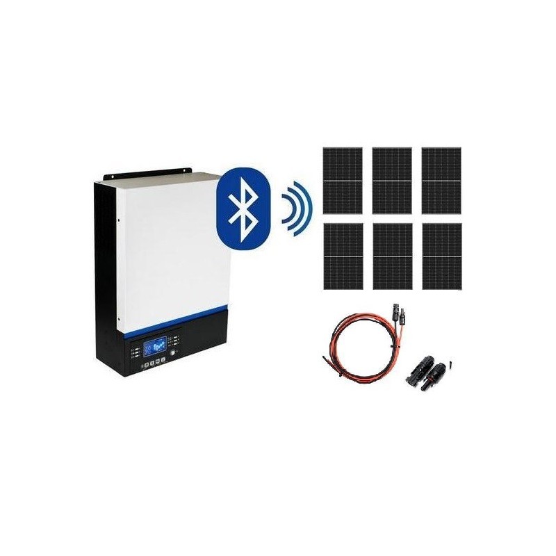 Zestaw Off-Grid - 6x Panel PV 430W + Inwerter ESB-3kW-24 Zestaw Off-Grid - 6x Panel PV 430W + Inwerter ESB-3kW-24