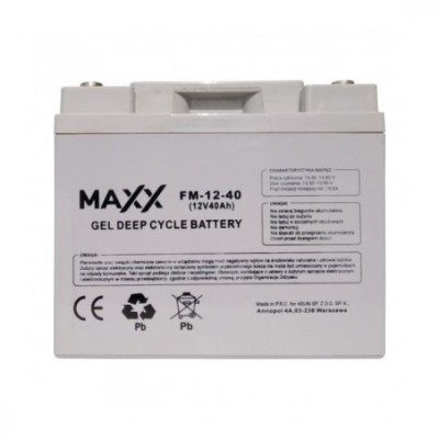 Akumulator żelowy MAXX 12-FM-40 40 Ah 12V