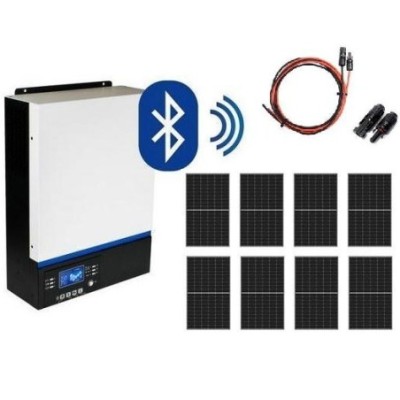 Zestaw Off-Grid - 8x Panel PV 410W + Inwerter ESB-6kW-24