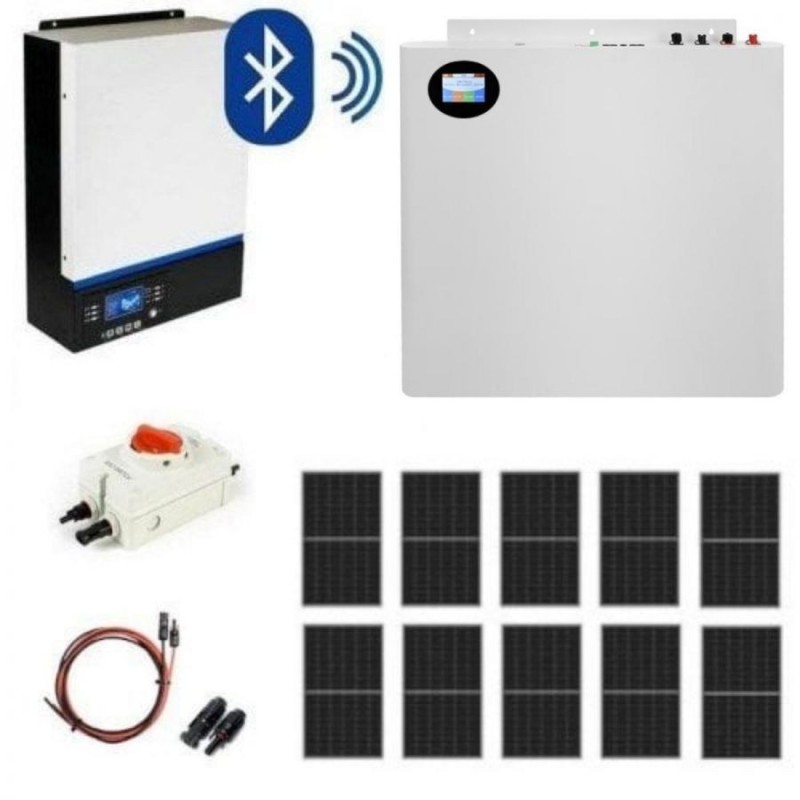 Hybrydowy Zestaw ESB 10kW + MAGAZYN 5KwH + 10 x Panel 410W Hybrydowy Zestaw ESB 10kW + MAGAZYN 5KwH + 10 x Panel 410W
