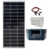 Zestaw PV: Panel 200W Maxx + Regulator 15A + Aku 100Ah