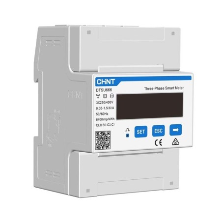 Smart licznik CHiNT DTSU666 3F dwukierunkowy ModBuS