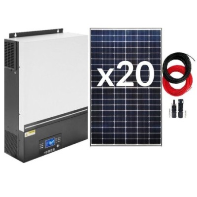 Zestaw Off-Grid 7,5 kW - 20x Panel 300W + falownik ESB 15kW