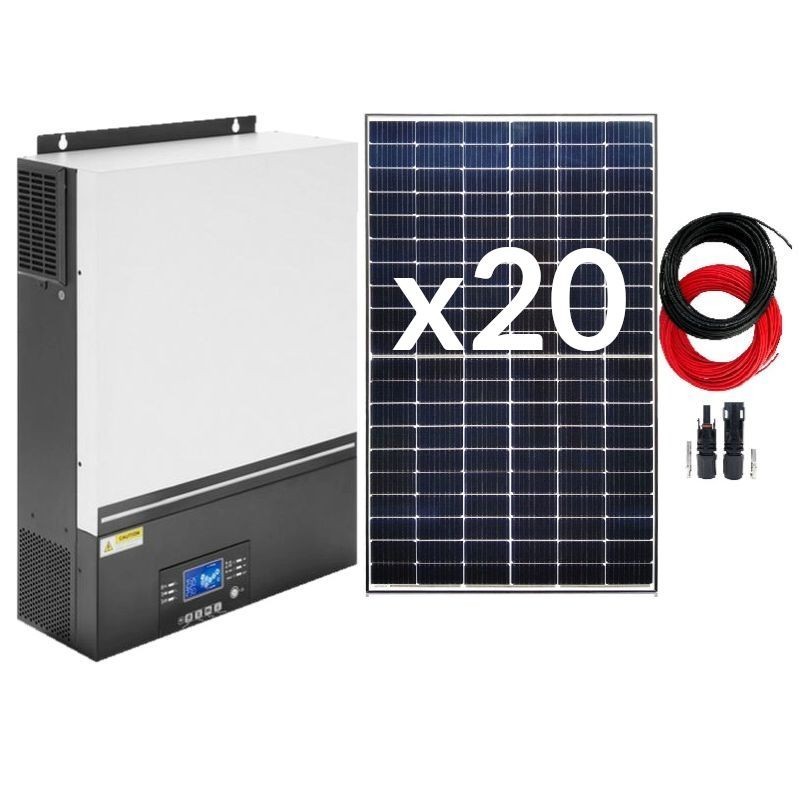 Zestaw Off-Grid 7,5 kW - 20x Panel 300W + falownik ESB 15kW Zestaw Off-Grid 7,5 kW - 20x Panel 300W + falownik ESB 15kW