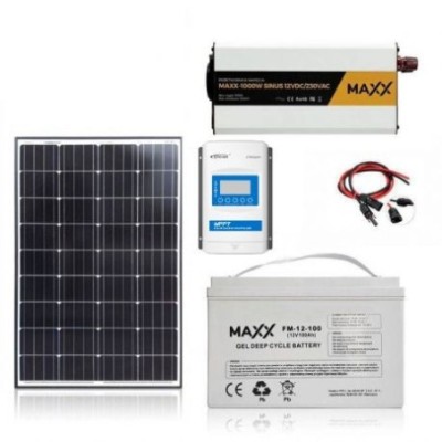 Zestaw Fotowoltaiczny 160W Maxx z Przetwornicą IP1500W