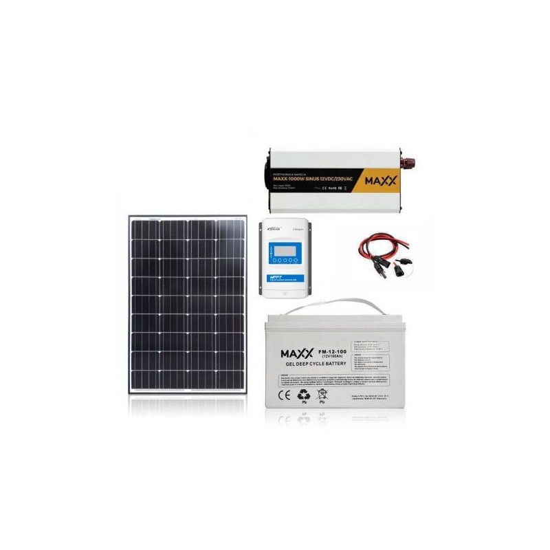 Zestaw Fotowoltaiczny 160W Maxx z Przetwornicą IP1500W