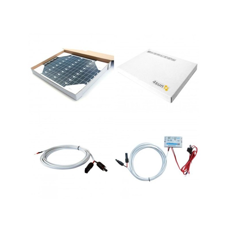 Zestaw Whitebox PV: Panel 50W Maxx + Regulator 5A