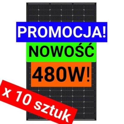 PANEL/MODUŁ FOTOWOLTAICZNY JINKO 480W 480 N-TYPE TIGER NEO B