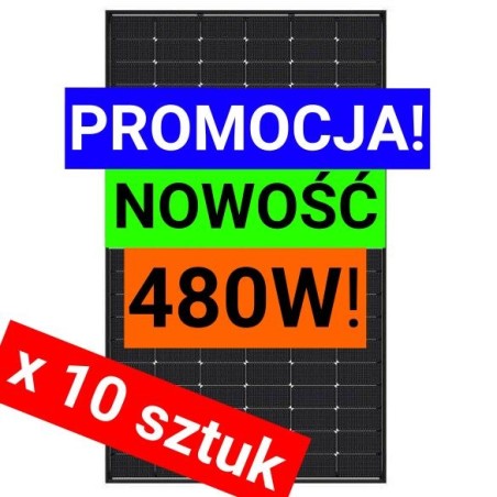 PANEL/MODUŁ FOTOWOLTAICZNY JINKO 480W 480 N-TYPE TIGER NEO B