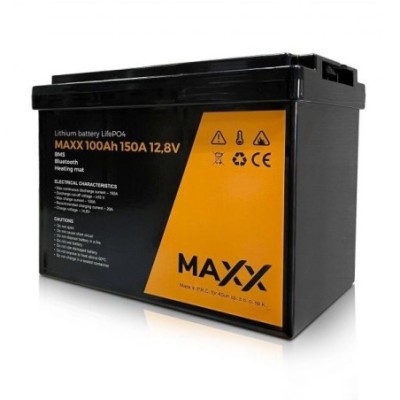 Akumulator LiFePO4 12V 100AH BMS - MAXX