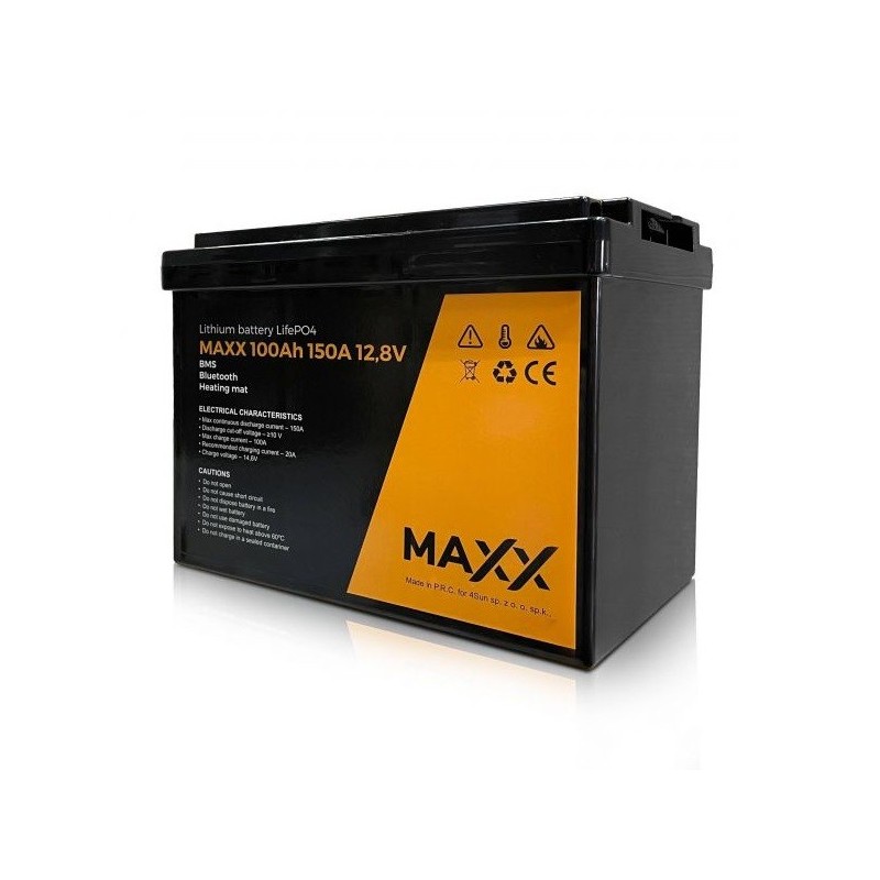 Akumulator LiFePO4 12V 100AH BMS - MAXX