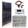 Zestaw PV: Panel 140W Maxx + Regulator 10A + Aku. 70Ah
