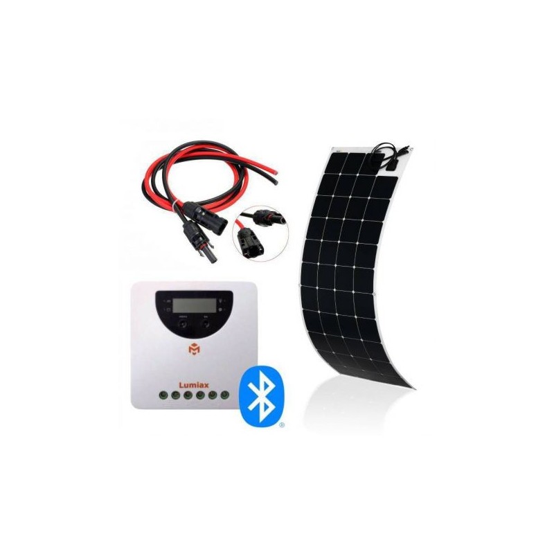 Zestaw na Łódź: Panel FLEX 160W + regulator LS1024EU USB Zestaw na Łódź: Panel FLEX 160W + regulator LS1024EU USB